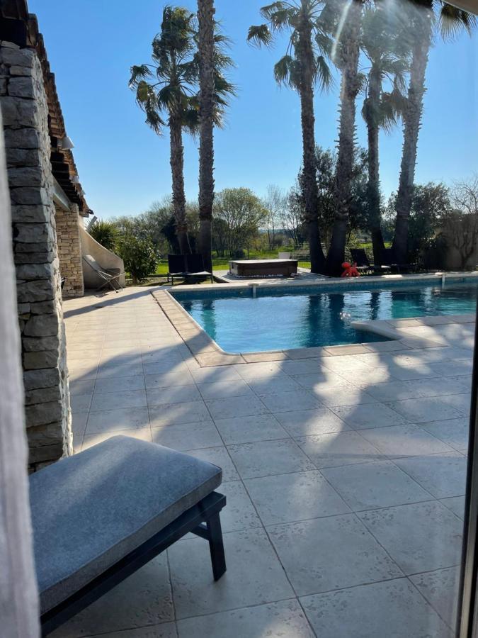 La Villa Mediterranee Wellness Spa Piscine Saint-Drezery Buitenkant foto